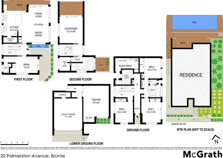 Floorplan of Homely house listing, 20 Palmerston Avenue, Bronte NSW 2024