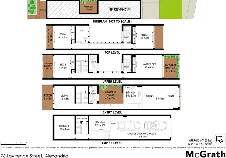 Floorplan of Homely house listing, 76 Lawrence Street, Alexandria NSW 2015