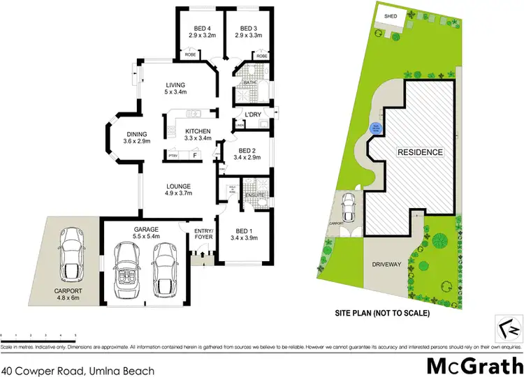 Floorplan of Homely house listing, 40 Cowper Road, Umina Beach NSW 2257