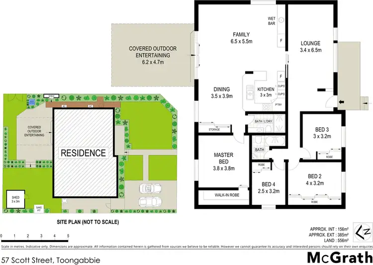 Floorplan of Homely house listing, 57 Scott Street, Toongabbie NSW 2146