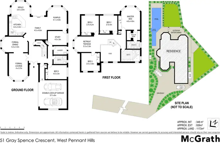 Floorplan of Homely house listing, 51 Gray Spence Crescent, West Pennant Hills NSW 2125