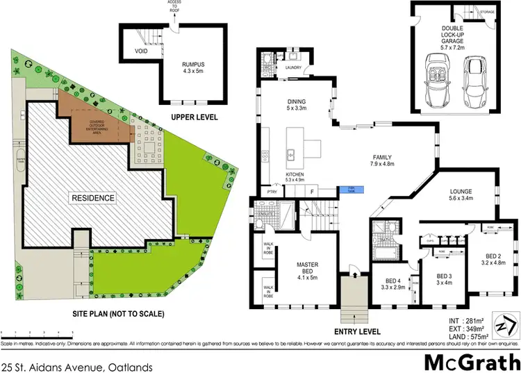 Floorplan of Homely house listing, 25 St Aidans Avenue, Oatlands NSW 2117