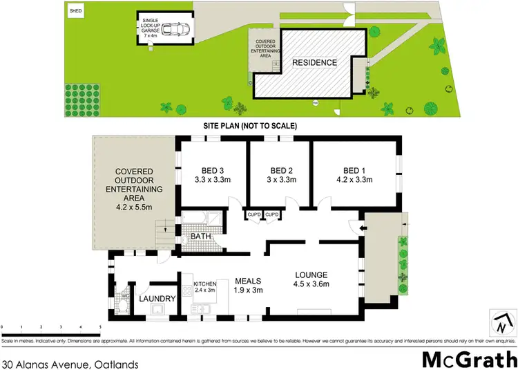 Floorplan of Homely house listing, 30 Alanas Avenue, Oatlands NSW 2117