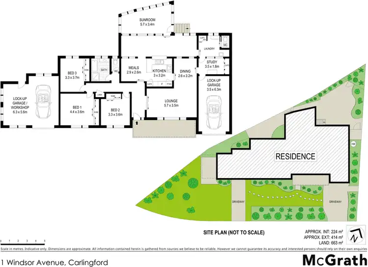 Floorplan of Homely house listing, 1 Windsor Avenue, Carlingford NSW 2118