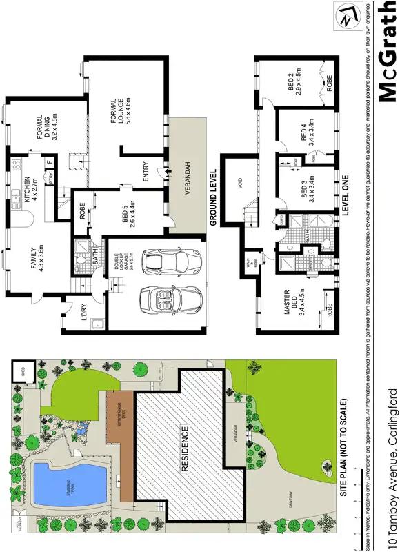 Floorplan of Homely house listing, 10 Tamboy Avenue, Carlingford NSW 2118