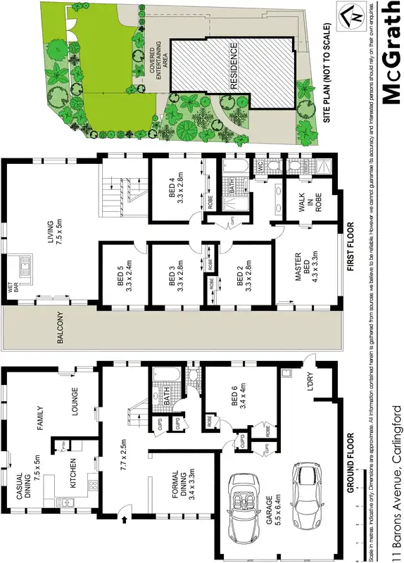 Floorplan of Homely house listing, 11 Barons Avenue, Carlingford NSW 2118