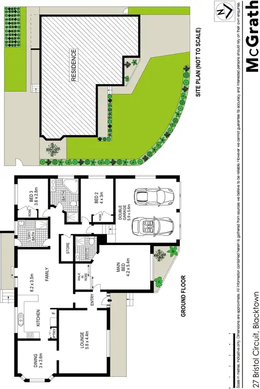 Floorplan of Homely house listing, 27 Bristol Cct, Blacktown NSW 2148