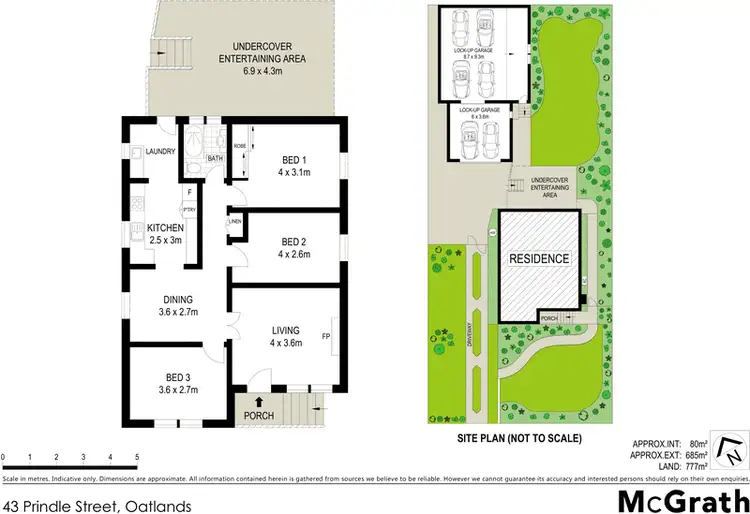 Floorplan of Homely house listing, 43 Prindle Street, Oatlands NSW 2117