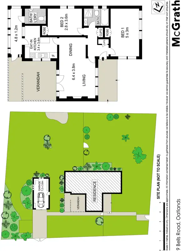 Floorplan of Homely house listing, 9 Bells Road, Oatlands NSW 2117