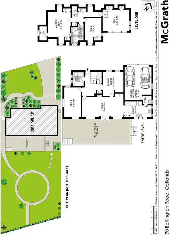 Floorplan of Homely house listing, 90 Bettington Road, Oatlands NSW 2117