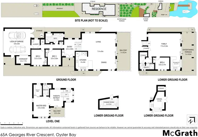 Floorplan of Homely house listing, 65a Georges River Crescent, Oyster Bay NSW 2225