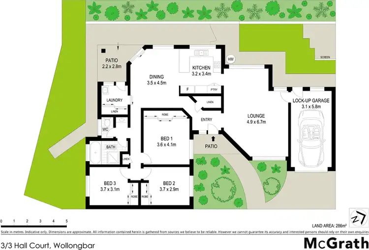 Floorplan of Homely house listing, 3/3 Hall Court, Wollongbar NSW 2477