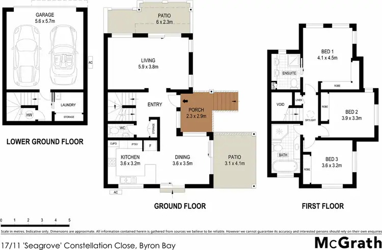 Floorplan of Homely house listing, 19/11 'Seagrove' Constellation Close, Byron Bay NSW 2481