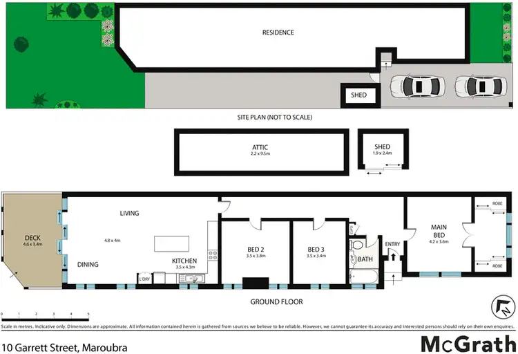 Floorplan of Homely house listing, 10 Garrett Street, Maroubra NSW 2035