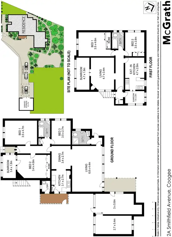 Floorplan of Homely house listing, 2A Smithfield Avenue, Coogee NSW 2034