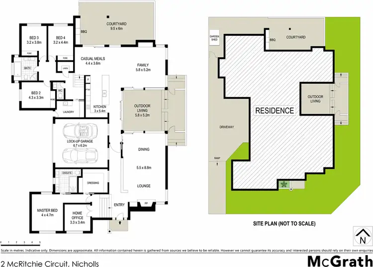 Floorplan of Homely house listing, 2 McRitchie Circuit, Nicholls ACT 2913