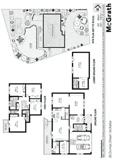 Floorplan of Homely house listing, 85 Dumas Street, Mckellar ACT 2617