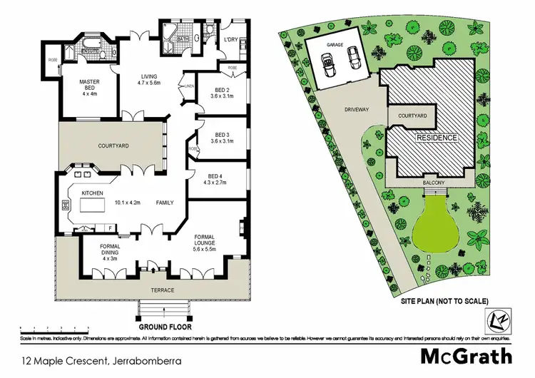 Floorplan of Homely house listing, 12 Maple Crescent, Jerrabomberra NSW 2619