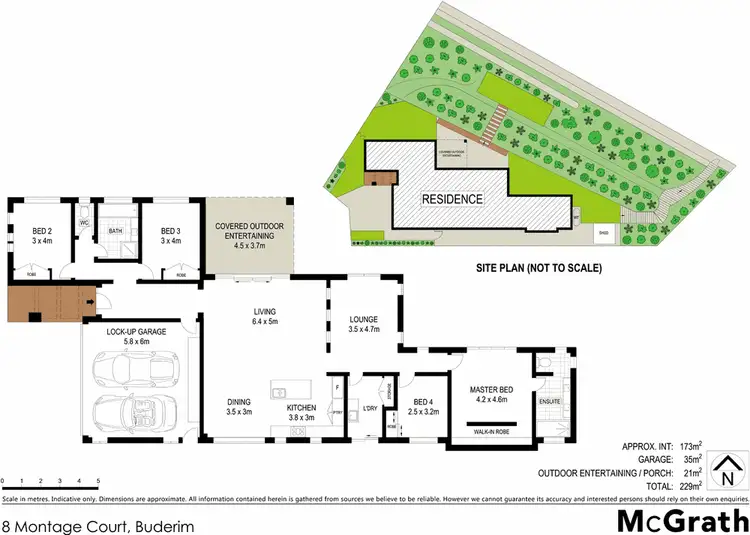 Floorplan of Homely house listing, 8 Montage Court, Buderim QLD 4556