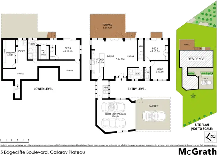 Floorplan of Homely house listing, 5 Edgecliffe Boulevard, Collaroy Plateau NSW 2097