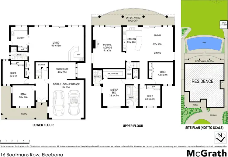Floorplan of Homely house listing, 16 Boatmans Row, Eleebana NSW 2282