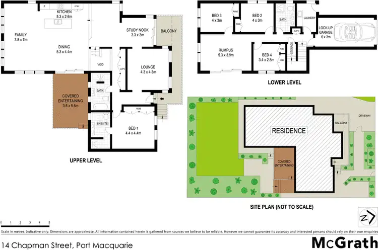 Floorplan of Homely house listing, 14 Chapman Street, Port Macquarie NSW 2444