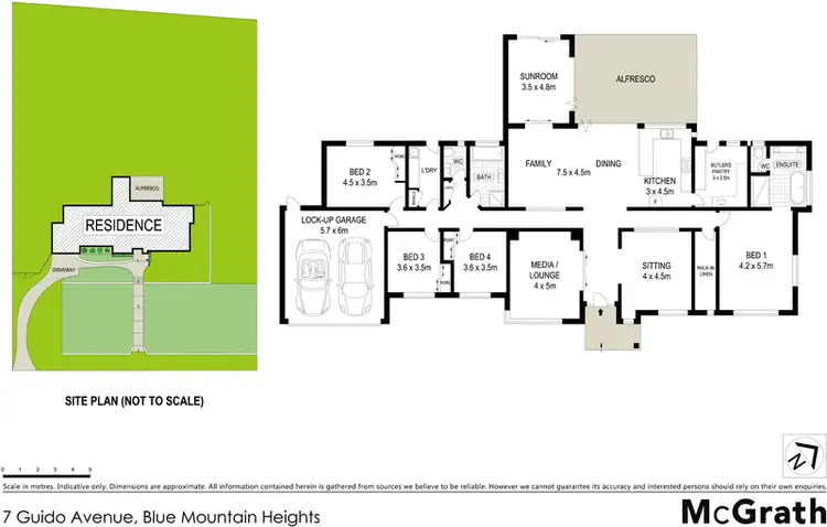 Floorplan of Homely house listing, 7 Guido Avenue, Blue Mountain Heights QLD 4350