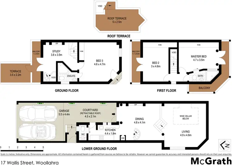 Floorplan of Homely house listing, 17 Wallis Street, Woollahra NSW 2025