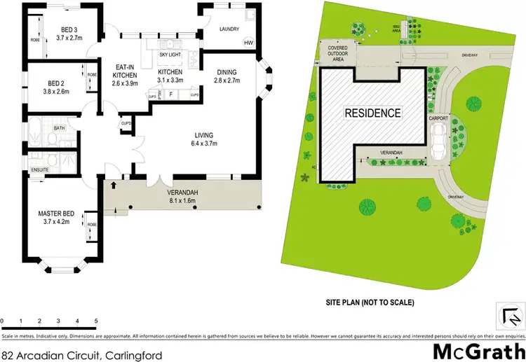 Floorplan of Homely house listing, 82 Arcadian Circuit, Carlingford NSW 2118
