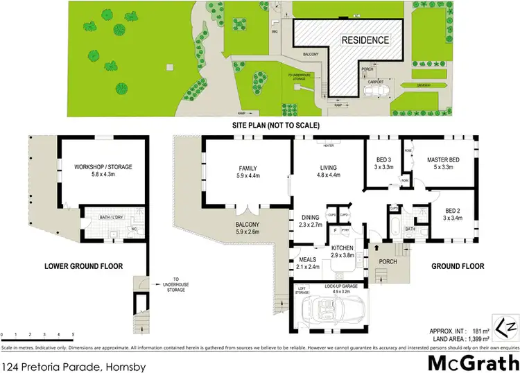 Floorplan of Homely house listing, 124 Pretoria Parade, Hornsby NSW 2077