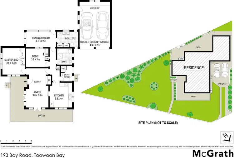 Floorplan of Homely house listing, 193 Bay Road, Toowoon Bay NSW 2261
