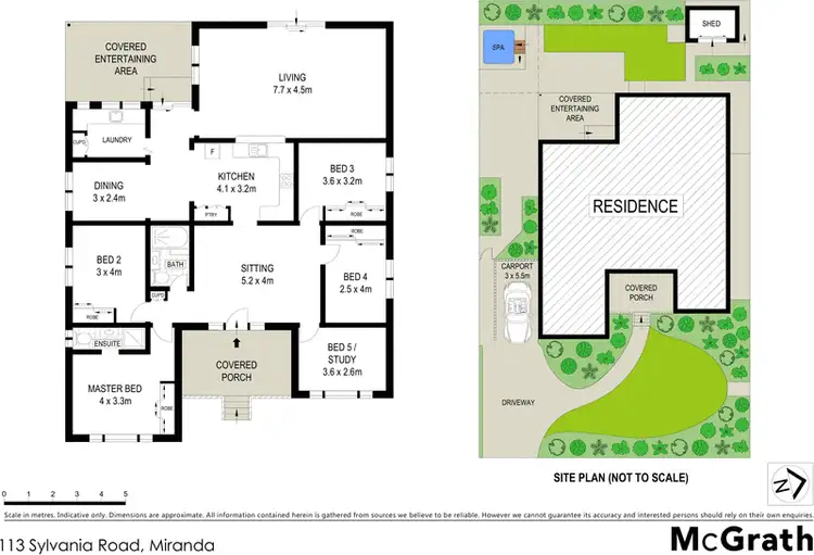 Floorplan of Homely house listing, 113 Sylvania Road, Miranda NSW 2228