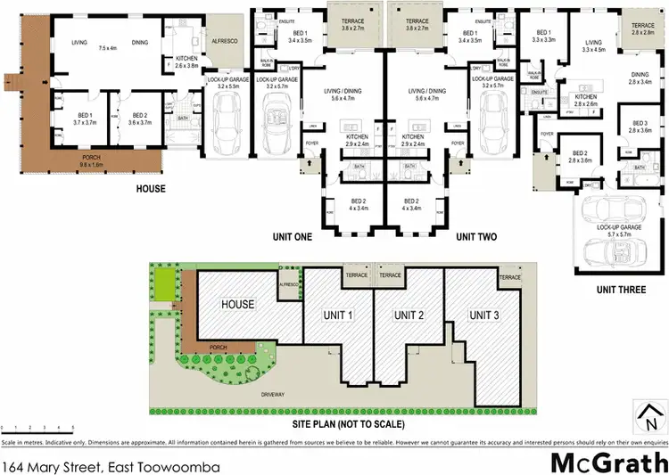 Floorplan of Homely apartment listing, 1/164 Mary Street, East Toowoomba QLD 4350