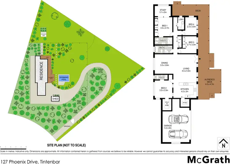Floorplan of Homely house listing, 127 Phoenix Drive, Tintenbar NSW 2478