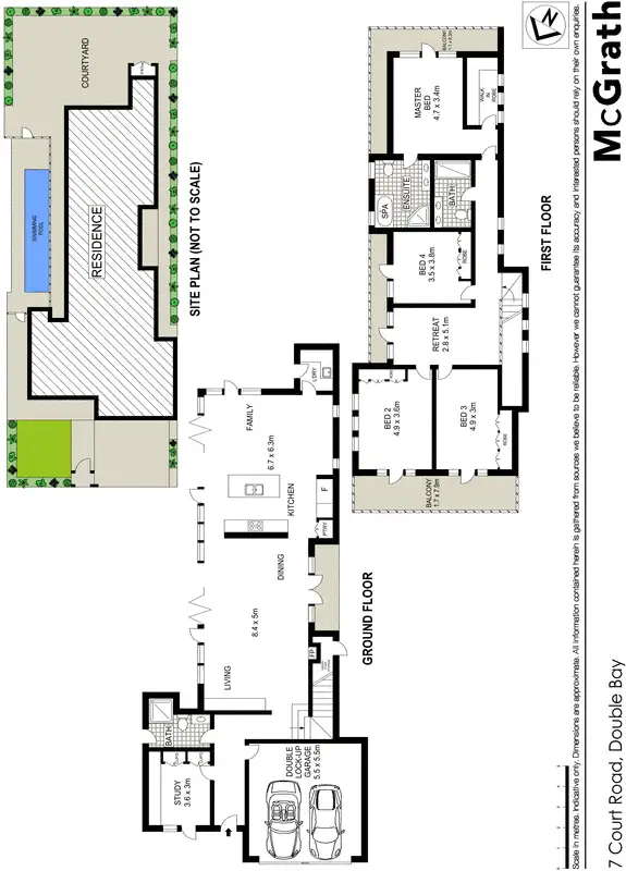 Floorplan of Homely house listing, 7 Court Road, Double Bay NSW 2028