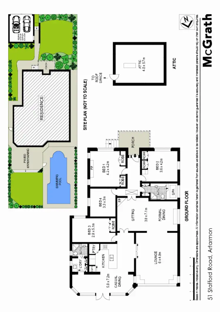 Floorplan of Homely house listing, 51 Stafford Road, Artarmon NSW 2064