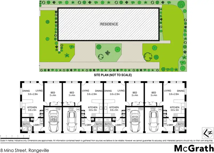 Floorplan of Homely apartment listing, 8 Mina Street, Rangeville QLD 4350