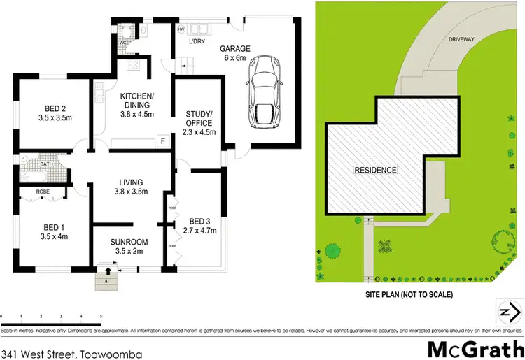 Floorplan of Homely house listing, 341 West Street, Harristown QLD 4350
