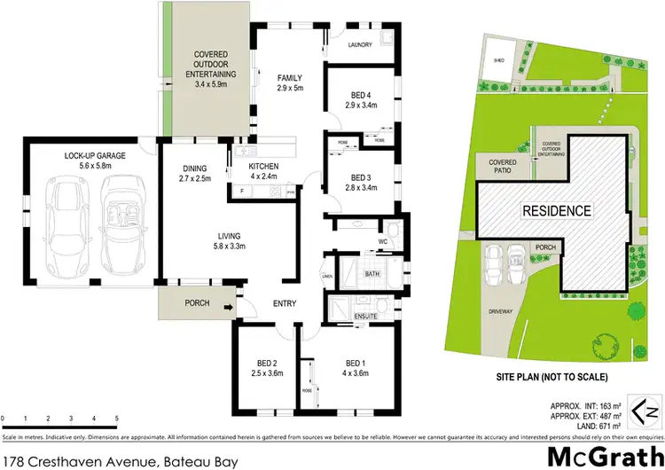 Floorplan of Homely house listing, 178 Cresthaven Avenue, Bateau Bay NSW 2261