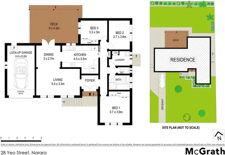 Floorplan of Homely house listing, 28 Yeo Street, Narara NSW 2250