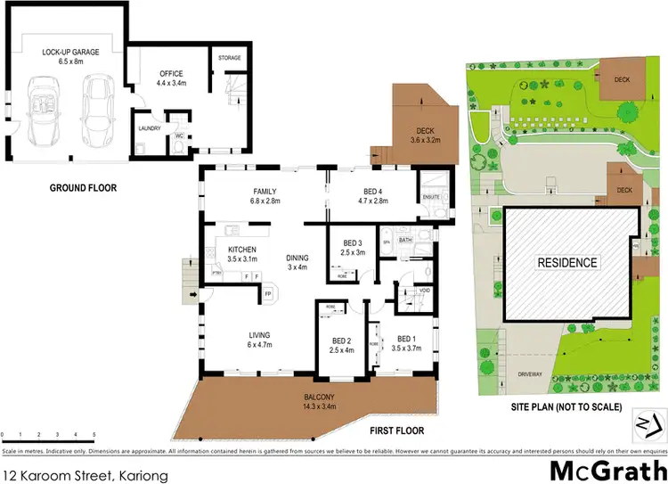 Floorplan of Homely house listing, 12 Karoom Street, Kariong NSW 2250