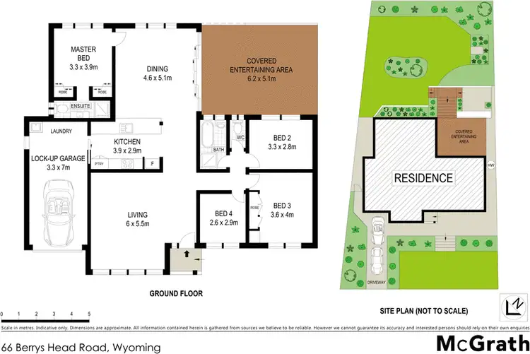 Floorplan of Homely house listing, 66 Berrys Head Road, Wyoming NSW 2250