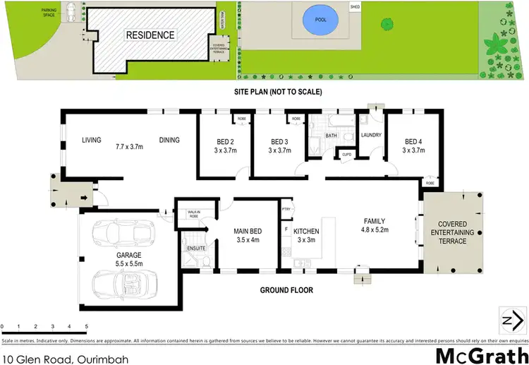 Floorplan of Homely house listing, 10 Glen Road, Ourimbah NSW 2258