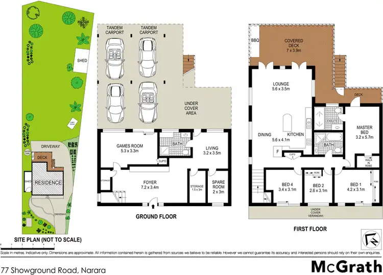 Floorplan of Homely house listing, 77 Showground Road, Narara NSW 2250