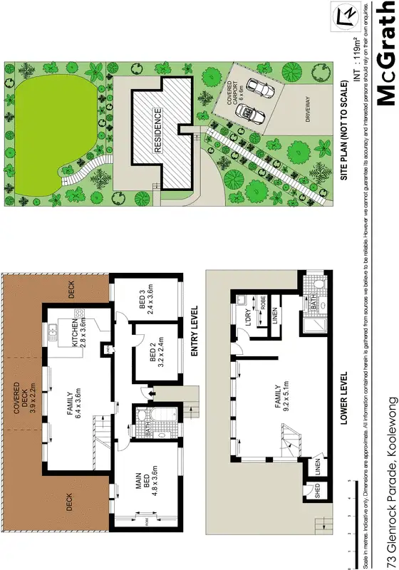 Floorplan of Homely house listing, 73 Glenrock Parade, Koolewong NSW 2256