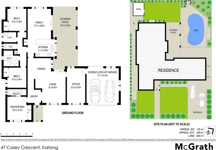 Floorplan of Homely house listing, 47 Casey Crescent, Kariong NSW 2250