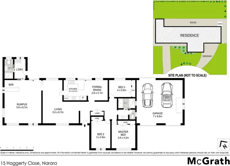 Floorplan of Homely house listing, 15 Haggerty Close, Narara NSW 2250