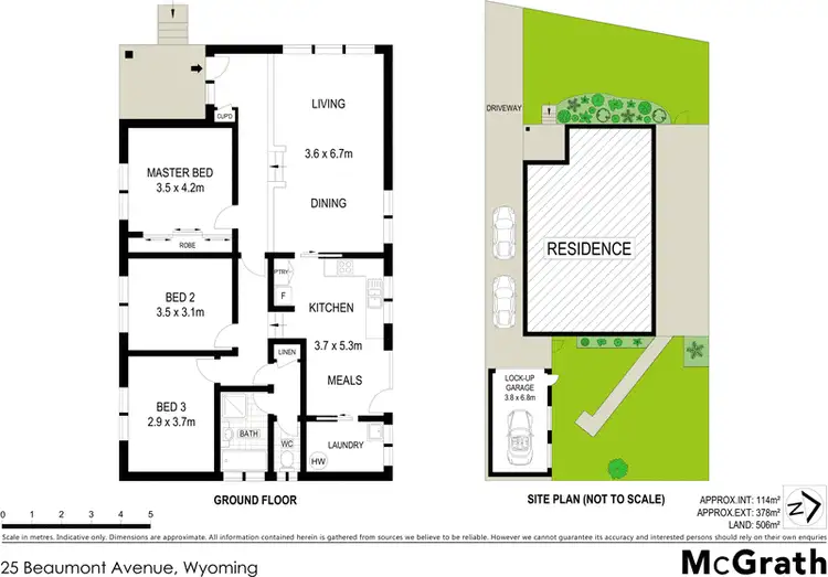 Floorplan of Homely house listing, 25 Beaumont Avenue, Wyoming NSW 2250
