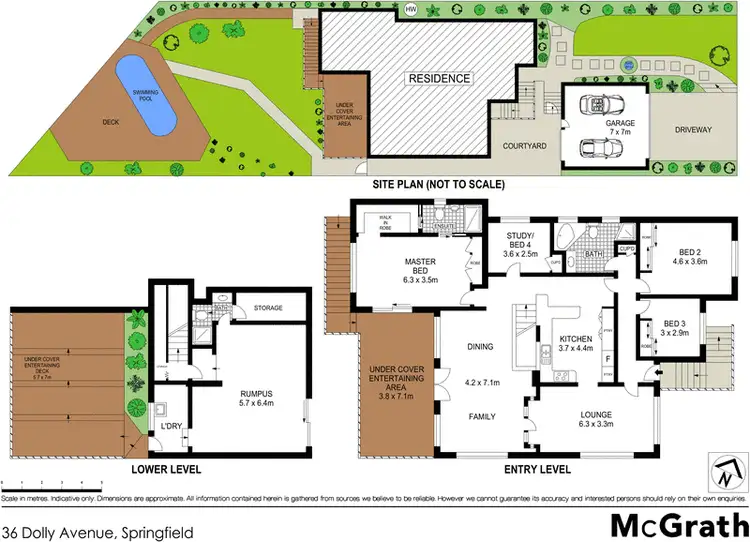 Floorplan of Homely house listing, 36 Dolly Avenue, Springfield NSW 2250