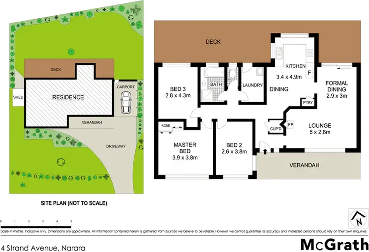 Floorplan of Homely house listing, 4 Strand Avenue, Narara NSW 2250